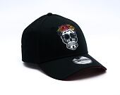 Kšiltovka New Era - Branded Skull Pack 9FORTY - Black / Red UV