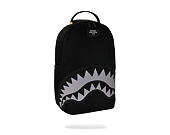 Batoh Sprayground - Shark Central Black Nylon Gray Embossed Backpack
