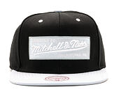 Kšiltovka Mitchell & Ness 2 Tone Label Black/Grey Snapback