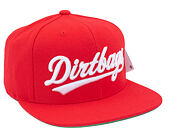 Kšiltovka HUF Script Dirtbag Starter Snapback Red