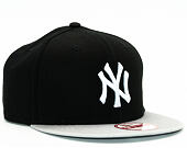 Kšiltovka New Era 9FIFTY Cotton Block New York Yankees Snapback Black / Grey