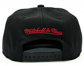 Kšiltovka Mitchell & Ness Miami Heat Wool Solid Black Snapback