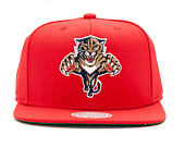 Kšiltovka Mitchell & Ness Florida Panthers Wool Solid 2 Red Snapback