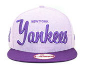 Kšiltovka New Era Retroscholar 2 New York Yankees Purple Snapback