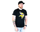 Triko New Era NFL Team Logo Minnesota Vikings Black