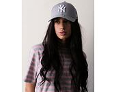 Kšiltovka New Era 9FORTY MLB League Basic New York Yankees Strapback Grey / White