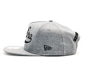 Kšiltovka New Era Herring Script Grey/Black Snapback