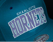 Kšiltovka Mitchell & Ness Reflective Arch Charlotte Hornets Teal Snapback