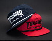 Kšiltovka HUF Collab Thrasher Logo Red Snapback