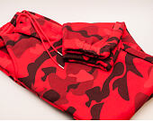 Tepláky Pink Dolphin Camo Red