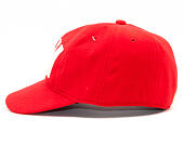 Kšiltovka Pink Dolphin Motorsports 8 Panel Red Fitted