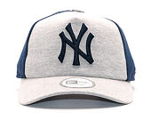 Kšiltovka NEW ERA Jersey Pop New York Yankees A-Frame Trucker 9FORTY Snapback Blue/Grey