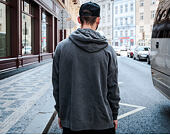 Mikina s kapucí Pink Dolphin Ghost Promo Hoodie Black