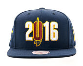 Kšiltovka Mitchell & Ness Championship Cleveland Cavaliers Navy Snapback