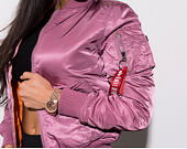 Dámský zimní Bomber Alpha Industries MA-1 SF Wmn Dusty Pink (-5° C)