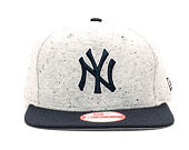 Kšiltovka New Era Jersey Team New York Yankees Grey/Navy Snapback