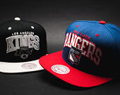 Kšiltovka Mitchell & Ness Team Arch Los Angeles Kings Black/Grey Snapback