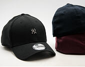 Kšiltovka New Era Metal Mini Logo New York Yankees Black 39THIRTY Stretchfit
