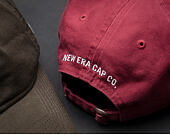 Kšiltovka New Era Unstructured Carmine 9FORTY Strapback