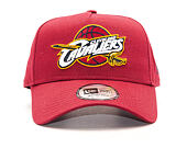 Kšiltovka New Era Team A Frame Cleveland Cavaliers Red Snapback