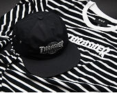 Triko s Dlouhým Rukávem HUF Thrasher Stripe Black
