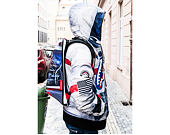 Oboustranná zimní péřová bunda Sprayground Astronaut Patches Reversible Multicolor