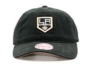 Kšiltovka Mitchell & Ness LA 50th Curved Visor Los Angeles Kings Black Strapback