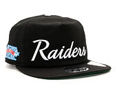 Kšiltovka New Era Throwback Oakland Raiders 9FIFTY Official Team Colors Snapback