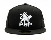 Kšiltovka Prague Black Panthers 2017 59FIFTY Black/White