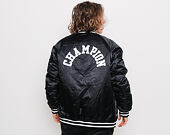 Bomber Champion Reverse Weave Black