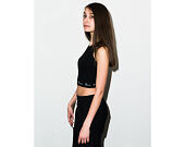 Dámské Tepláky Champion Reverse Weave Rib Cuff Black
