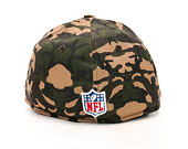Kšiltovka New Era Camo Team Stretch New England Patriots 39THIRTY Woodland Camo/Official Team Color
