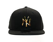 Kšiltovka New Era Camo Metal Logo New York Yankees 9FIFTY Black Snapback