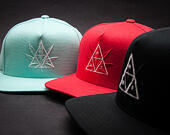 Kšiltovka HUF 420 Triple Triangle Black Snapback
