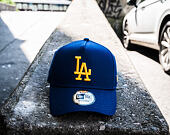 Kšiltovka New Era Team Essential A-Frame Los Angeles Dodgers 9FORTY Dark Royal Snapback
