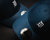 Kšiltovka New Era Linen Small Logo Detroit Tigers 9FORTY Navy Strapback