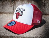 Kšiltovka New Era Classic Foam Chicago Bulls 9FORTY TRUCKER White/Official Team Colors Snapback