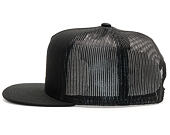 Kšiltovka HUF Apparel Cap Triple Triangle Trucker Black Snapback