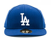Kšiltovka New Era LC Authentic Perfomance Los Angeles Dodgers 59FIFTY LOW PROFILE Blue/White