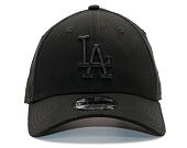 Kšiltovka New Era League Essential Los Angeles Dodgers 9FORTY Black/Black Strapback