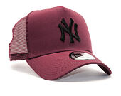 Kšiltovka New Era League Essential Trucker New York Yankees 9FORTY Maroon/Black Snapback