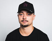 Kšiltovka New Era Jersey Tech A-Frame Los Angeles Dodgers 9FORTY Black Maroon Snapback