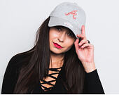 Dámská Kšiltovka New Era Jersey Essential Atlanta Braves 9FORTY Gray/Blush Strapback