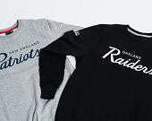 Mikina New Era Team Apparel Crewneck New England Patriots Light Grey Heather