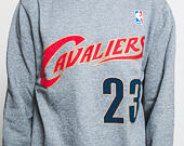 Mikina Mitchell & Ness Name & Number 23 James Cleveland Cavaliers Official Team Color