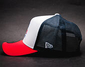 Kšiltovka New Era NFL Throwback Trucker New England Patriots 9FORTY White/Official Team Color Snapba