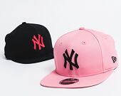 Kšiltovka New Era Jersey Pop New York Yankees 9FIFTY Black/Lava Red Clipback
