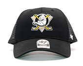 Kšiltovka 47 Brand Anaheim Ducks Branson MVP Trucker Black Snapback