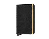 Peněženka Secrid Slimwallet Crisple Black/Gold