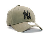 Dámská Kšiltovka New Era League Essential New York Yankees 9FORTY New Olive/Black Strapback